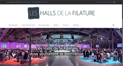 Desktop Screenshot of filature-lille.com