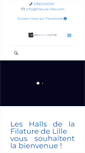 Mobile Screenshot of filature-lille.com